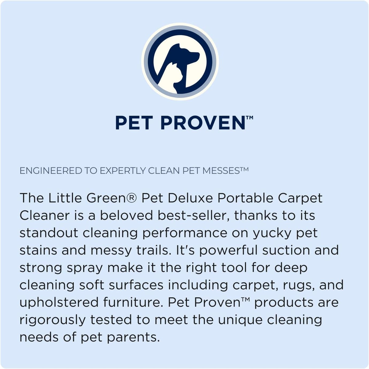 BISSELL Little Green Pet Deluxe Portable Carpet Cleaner, 3353
