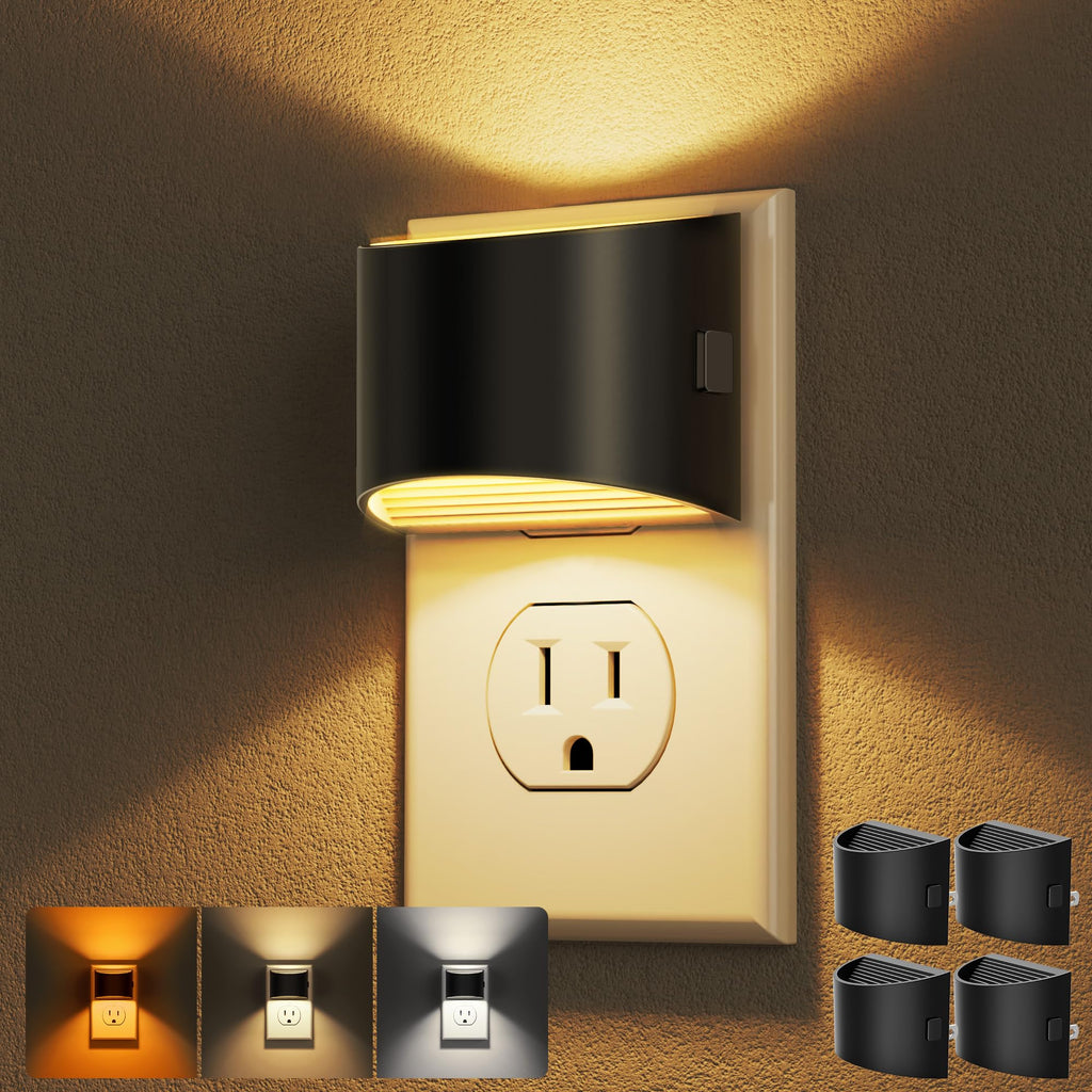 DORESshop Night Light, Night Lights Plug into Wall, Adjustable, 3000K