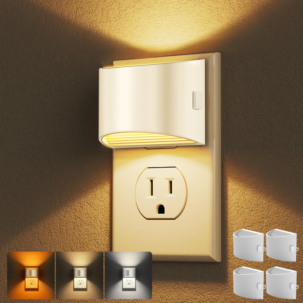 DORESshop Night Light, Night Lights Plug into Wall, Adjustable, 3000K