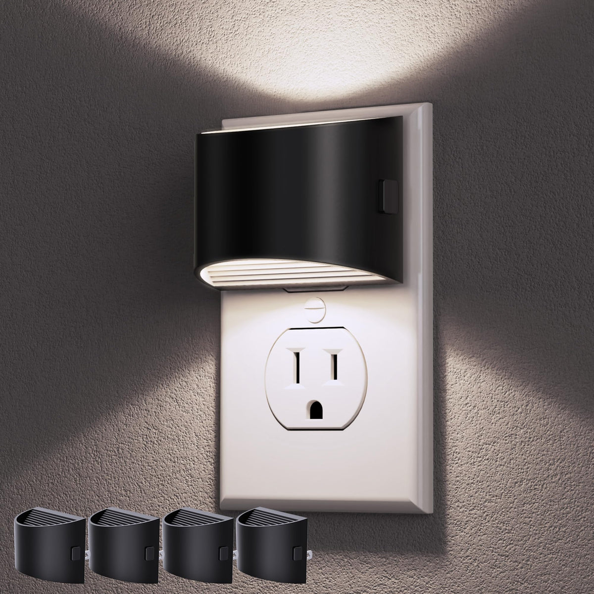 DORESshop Night Light, Night Lights Plug into Wall, Adjustable, 3000K